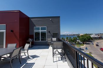 Rooftop terrace